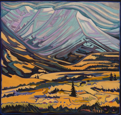 Waterton Highlands 36 x 38
oil on canvas $3400 (sold) Waterton Highlands 36 x 38
oil on canvas $3400 (sold)